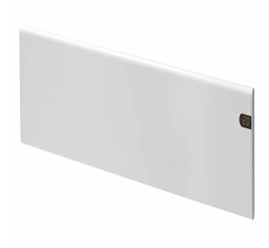 Adax elektrische convector kachel, Neo Basic wit met klokthermostaat - hoogte 37cm