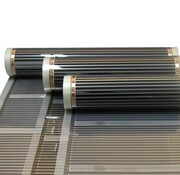 Vloerverwarming folie rol 100 meter x 100 cm breed  100 watt m²