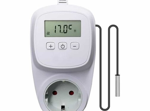 Thermostat Plug-in Optima TC500 Prise de terre