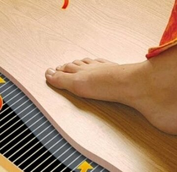 Chauffage au sol infrarouge Caravan 100 cm de large 100 watts/m².
