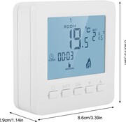Vogue Opbouw thermostaat  Weekprogramma 3 A ketel