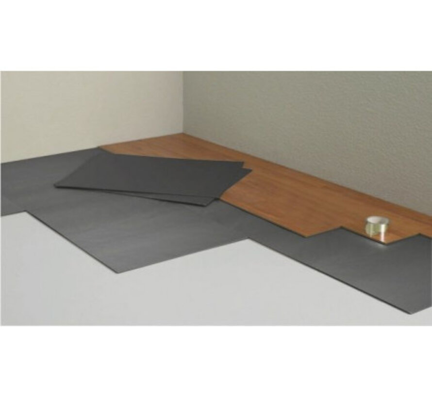 Pro Super 5mm Plaques isolantes repliables - Par paquet de 6 m² - Convient pour le chauffage par le sol électrique à base de film.
