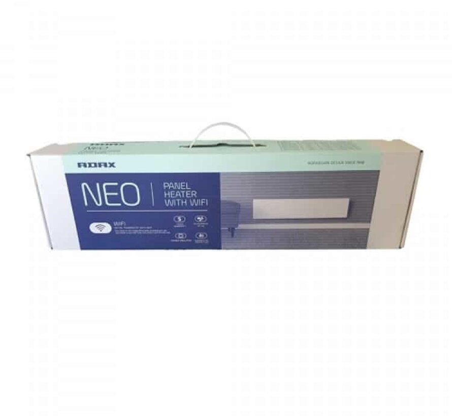 Adax Neo Wifi - Elektrische Verwarming Smart - 250 t/m 1400 watt bestelbaar - 21 cm Hoog - Inclusief wandmontage beugel - Programmeerbaar middels smart functie