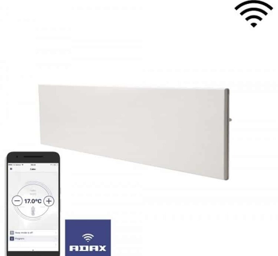 Adax Neo Wifi - Elektrische Verwarming Smart - 250 t/m 1400 watt bestelbaar - 21 cm Hoog - Inclusief wandmontage beugel - Programmeerbaar middels smart functie