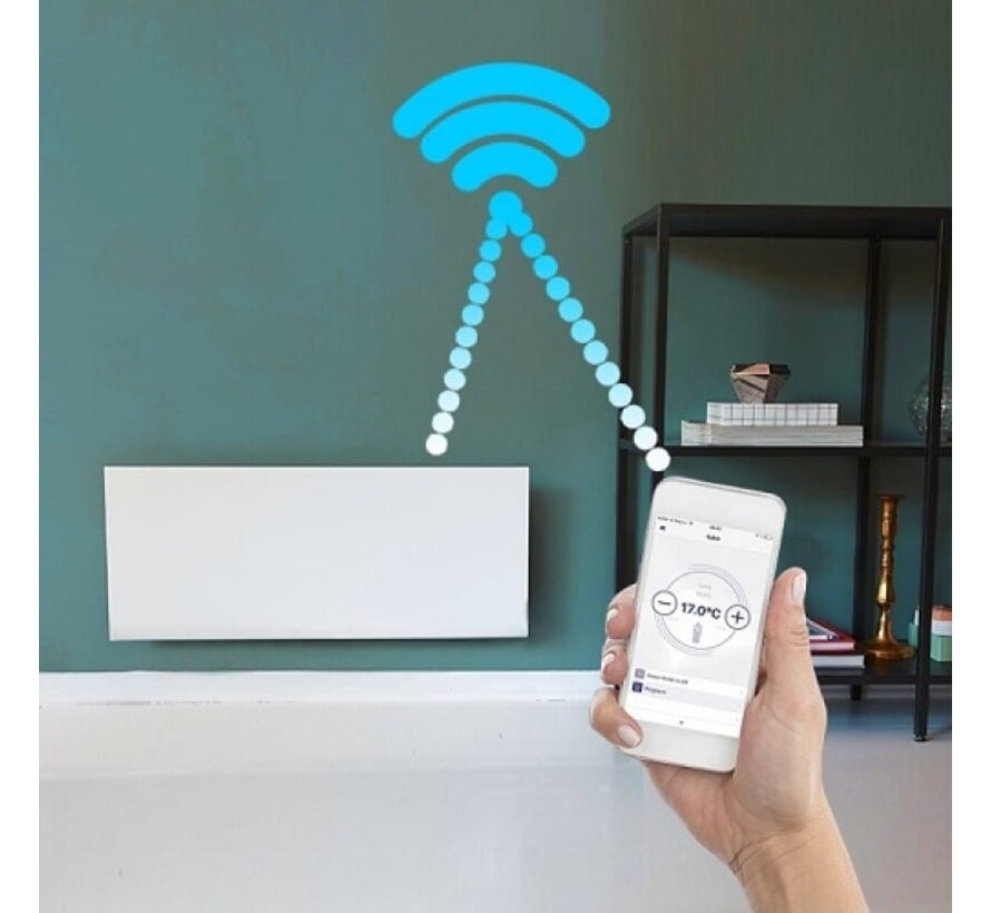 Adax Neo WiFi H Wit elektrische convector kachel met WiFi (IP24)