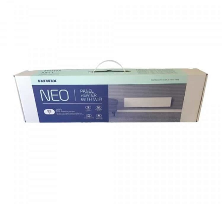 Adax Neo Wifi chauffage électrique - Smart 33 cm de hauteur - Incluant le support de montage mural