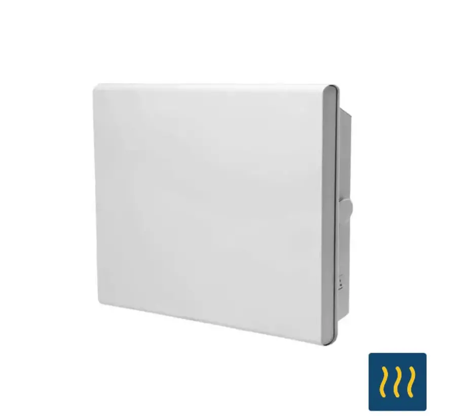 Adax Eco Basic - elektrische verwarming - 33 cm hoog  -  Aan/uit schakelaar - Temperatuur instelbaar met standenschakelaar - Wandmontage - Wandbevestiging beugel meegeleverd