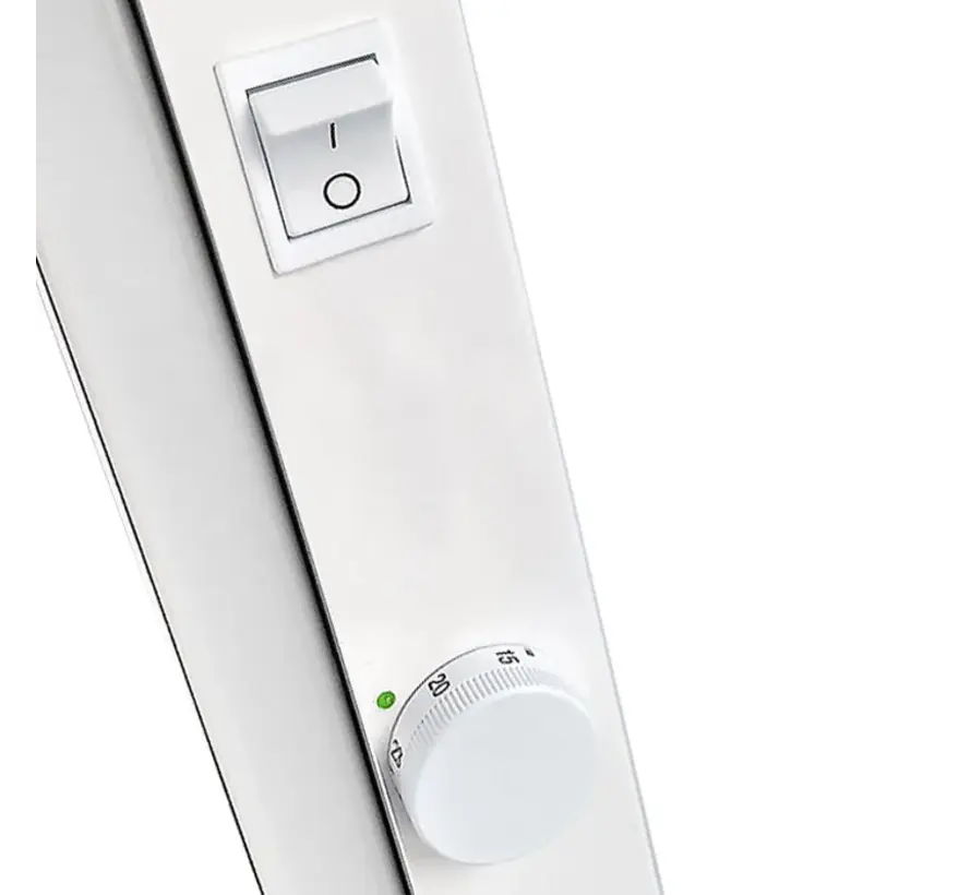 Adax Eco Basic elektrische convector kachel met Bluetooth (IP24)