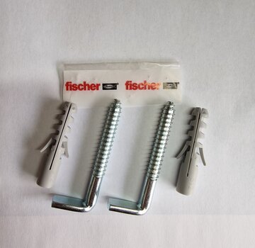 Fisher Crochets de suspension pour chauffe-eau électrique de 30 à 80 litres.