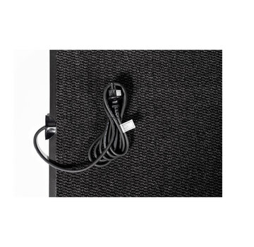 Verwarmde droogloop mat Tapijt met rubber rand