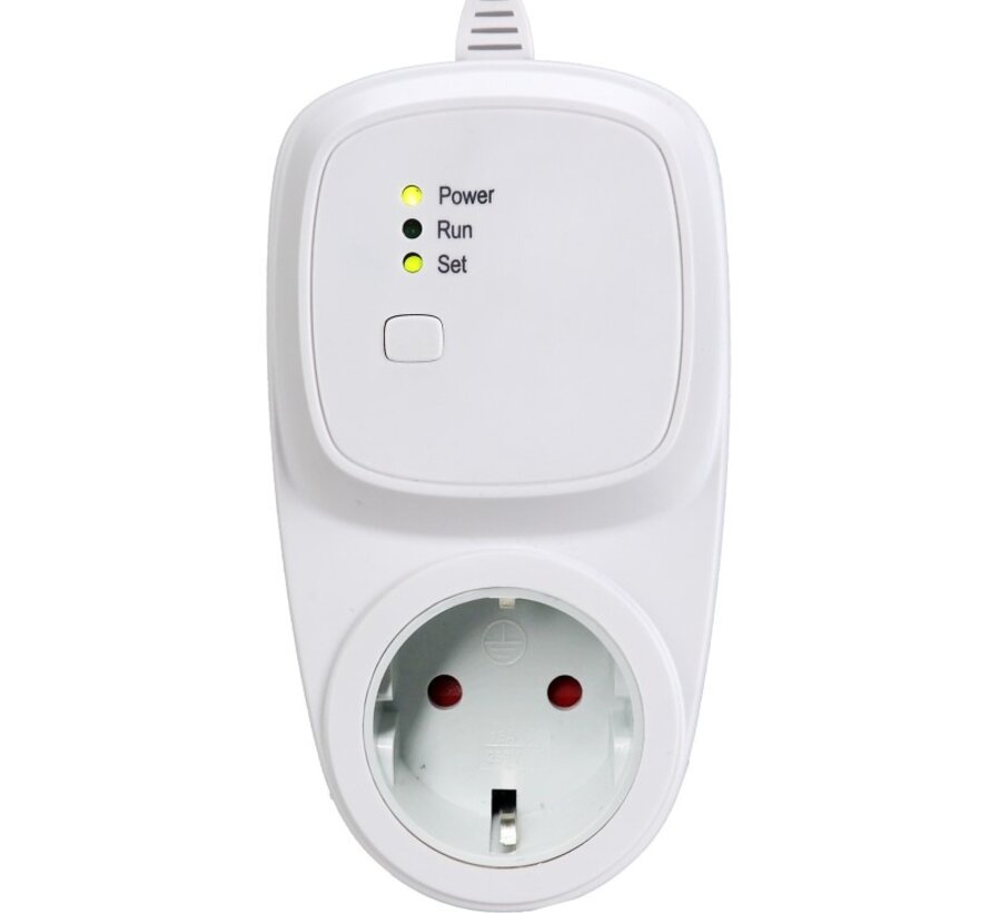 Draadloze thermostaat RF Optima Easy in set - Keuze menu ontvangers