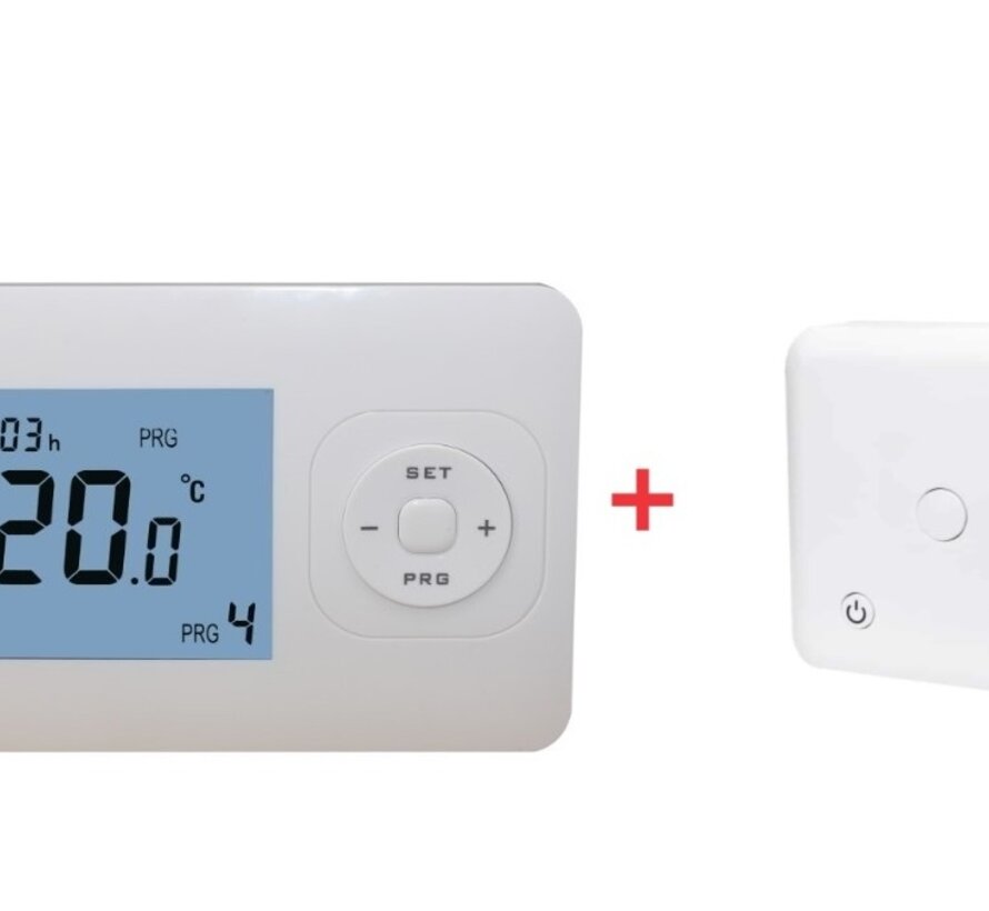 Optima R2 W RF thermostaat - Opbouw en vrijstaande Smart thermostaat - W-RF-Optima R2 -Pro