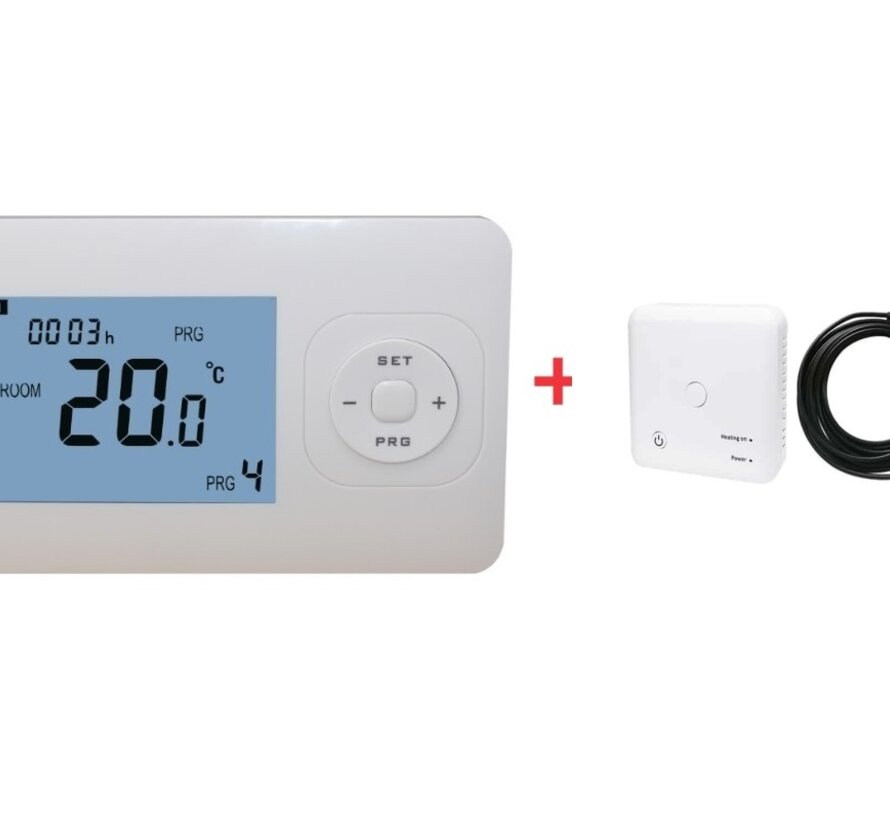 Optima R2 W RF thermostaat - Opbouw en vrijstaande Smart thermostaat - W-RF-Optima R2 -Pro
