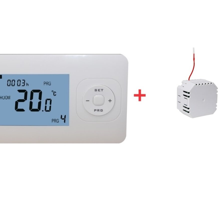 Optima R2 W RF thermostaat - Opbouw en vrijstaande Smart thermostaat - W-RF-Optima R2 -Pro