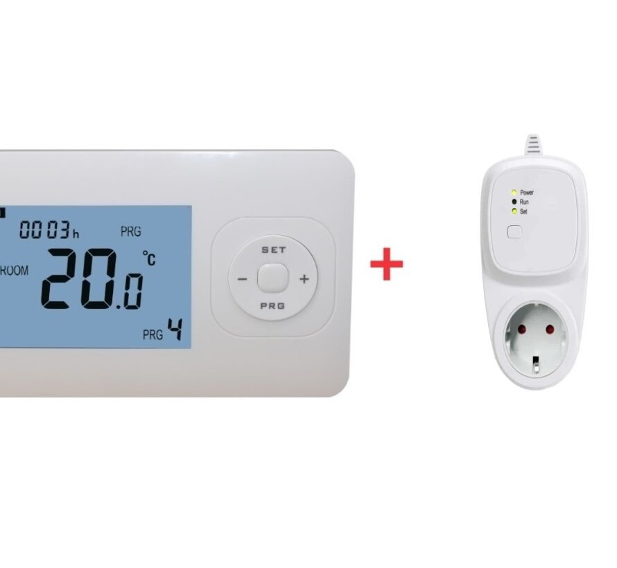 Optima R2 W RF thermostaat - Opbouw en vrijstaande Smart thermostaat - W-RF-Optima R2 -Pro