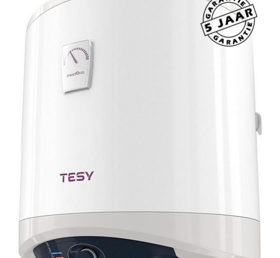 Tesy elektrische boiler - Keuze uit 50, 80, 100, 120, 150 liter - 2 Verschillende temperatuur instellingen - Anti-kalk boiler - Verticaal montage