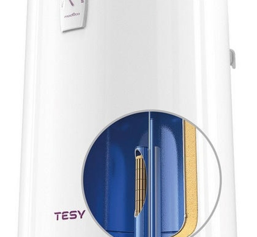 Tesy elektrische boiler - Keuze uit 50, 80, 100, 120, 150 liter - 2 Verschillende temperatuur instellingen - Anti-kalk boiler - Verticaal montage