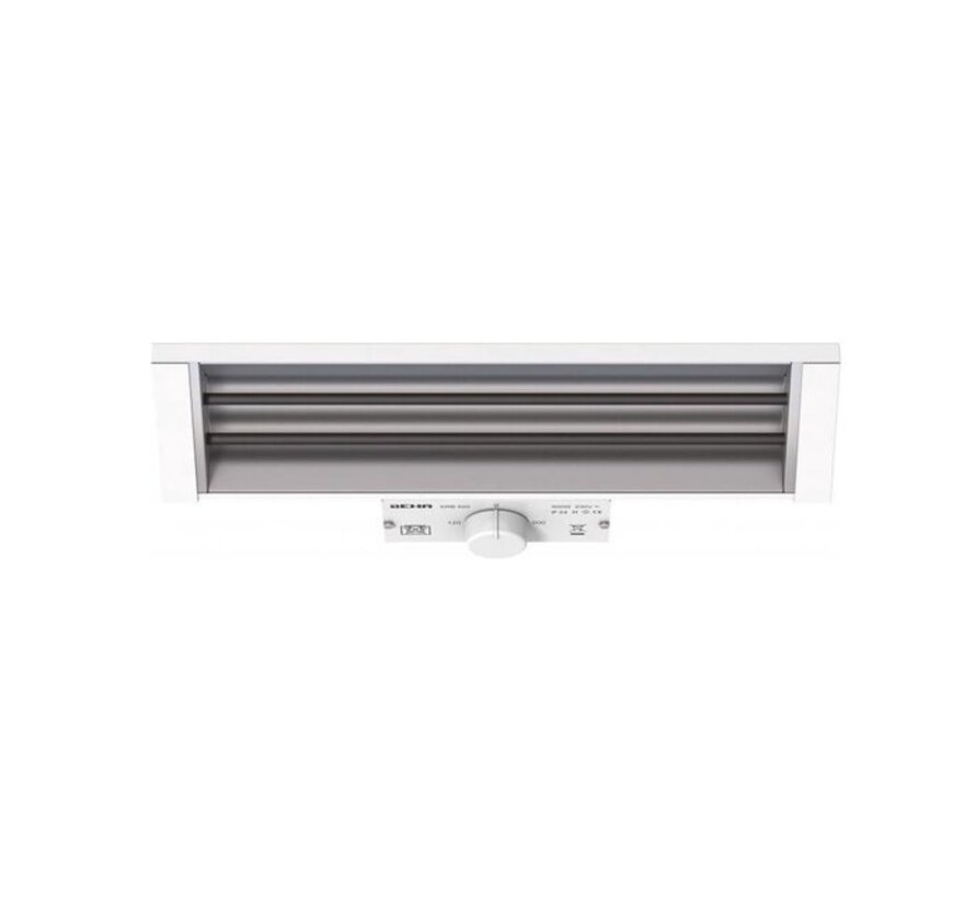 Warmtestraler voor badkamers (750W) - Met 3 Vermogensstanden