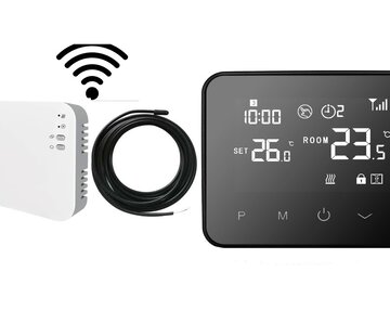 Thermostaat draadloos RF Elegant - incl smart ontvanger