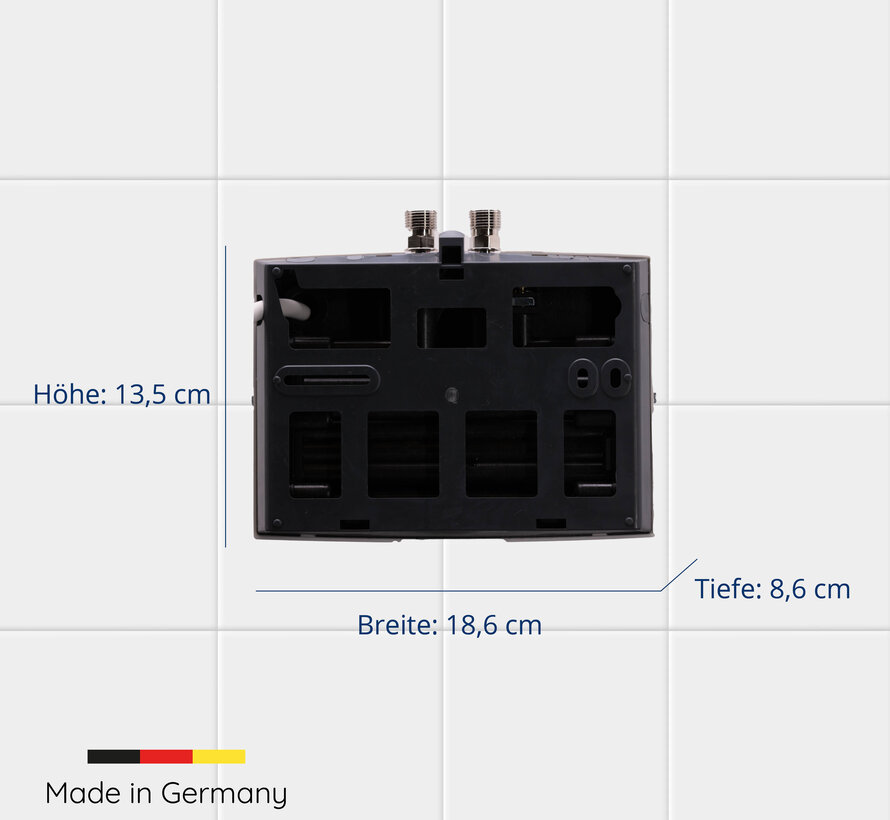 SaniSelf KD - onderbouw doorstromer - 3500 Watt - 2 liter per minuut - Met stekker - Energieklasse A - Herkomst Duitsland