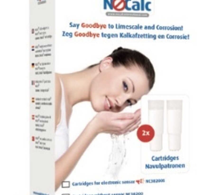 NoCalc set navul patronen doosje van 2 stuks patronen