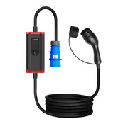 Mobiele EV CEE oplader  1 fase  7 kW  8A to 32A
