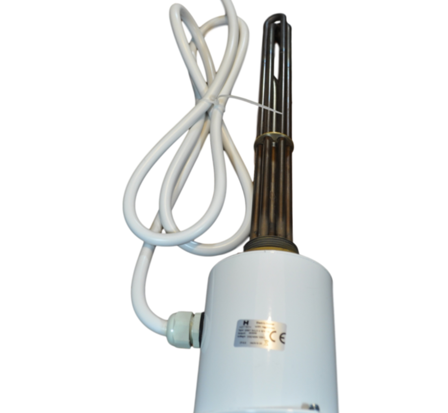 Hottech elektrisch verwarmings element 400 Volt - 6/4 Aansluiting  - 4.5,  6.0,  9.0 Kw - Temperatuur instelbaar tussen 10-80°C
