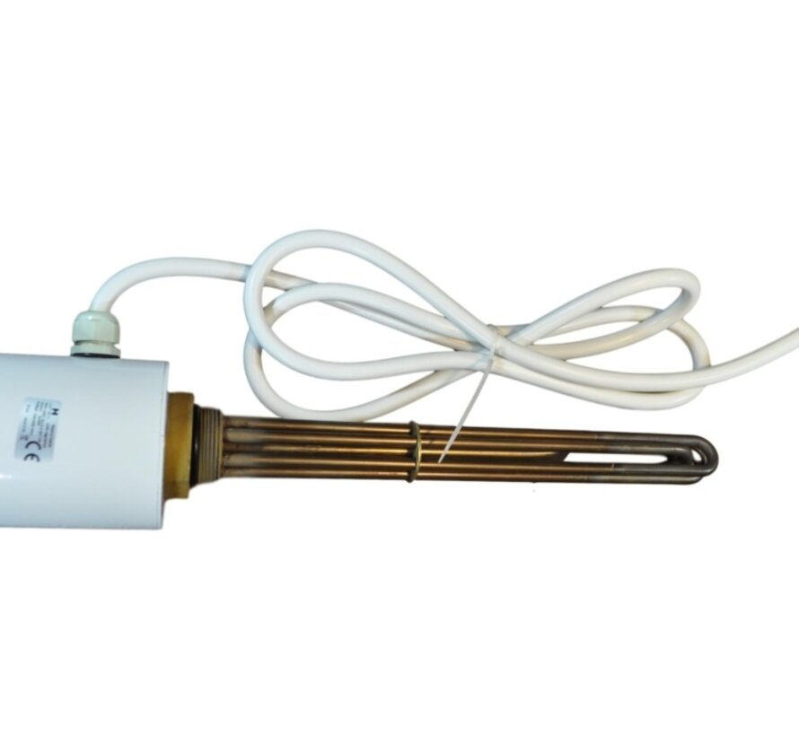 Hottech elektrisch verwarmings element 400 Volt - 6/4 Aansluiting  - 4.5,  6.0,  9.0 Kw - Temperatuur instelbaar tussen 10-80°C