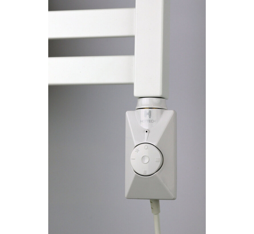 Hottech Volcano PLUS elektrisch verwarmingselement voor handdoek radiator - 300-600-900 watt - Water en omgevingstemperatuur detectie