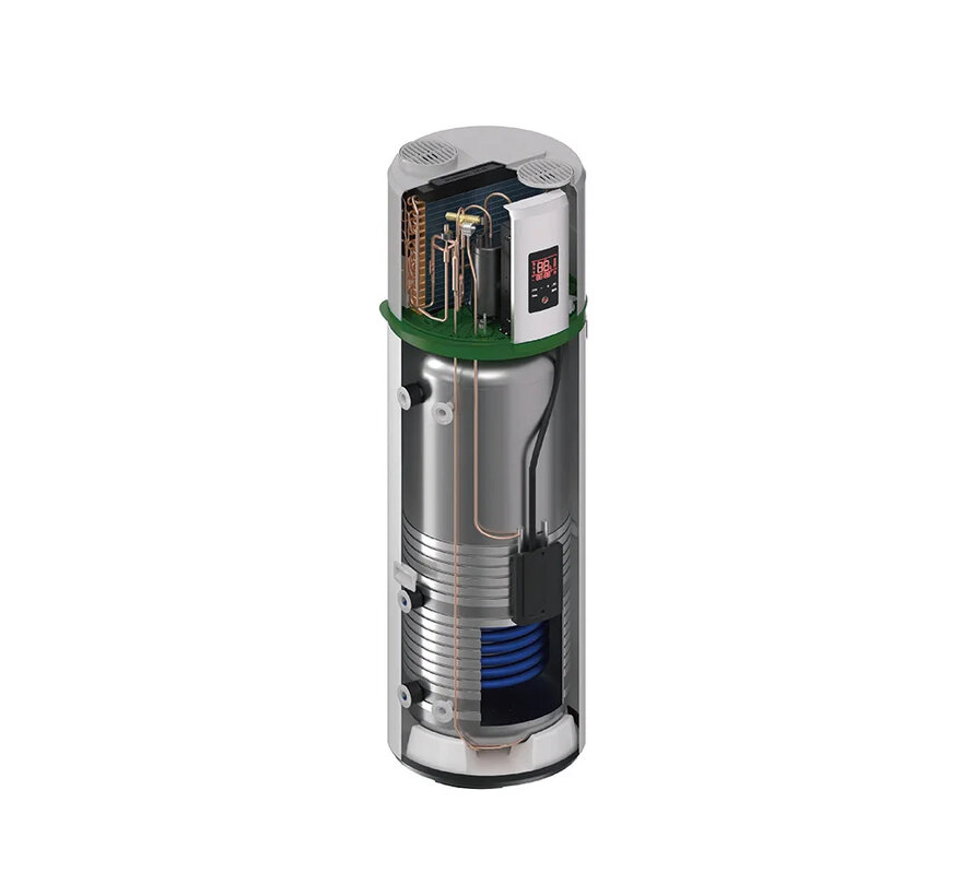 Haier warmtepompboiler model HP200M3 - 195 liter - Energielabel A+ - Subsidie