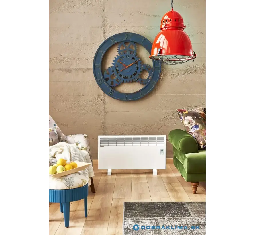 Ivigo elektrische verwarming digitaal- Programmeer functie - Inclusief wandbevestiging beugel en voetsteunen- gefabriceerd in Europa