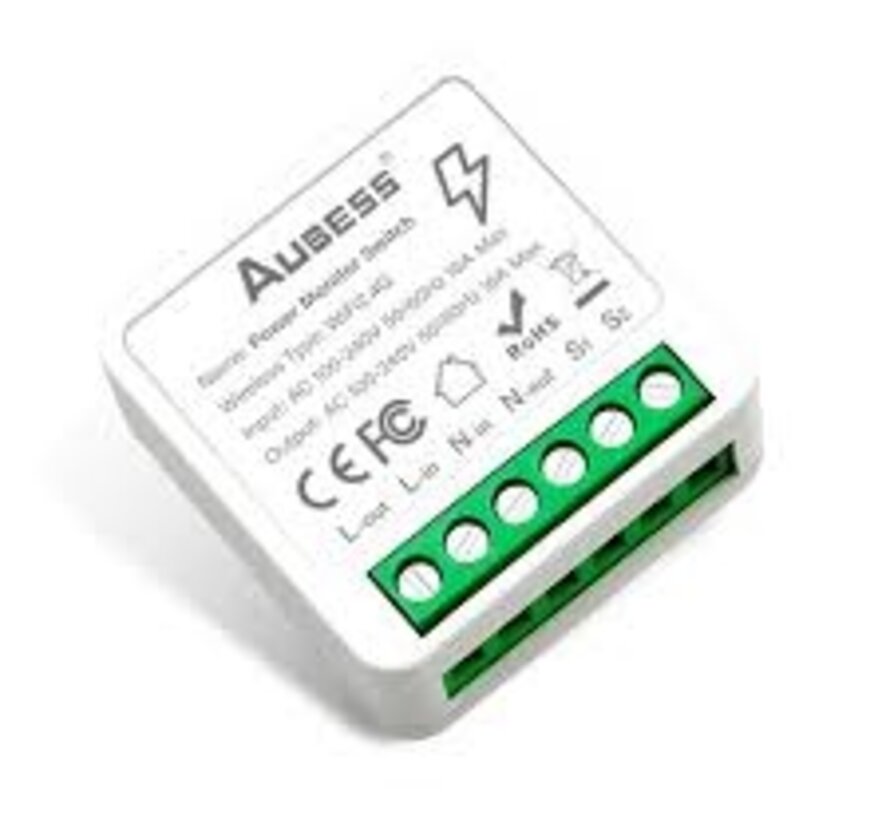 Wifi Smart plug inbouw - 16 amp - VGeschikt voor montage in een aansluitdoos