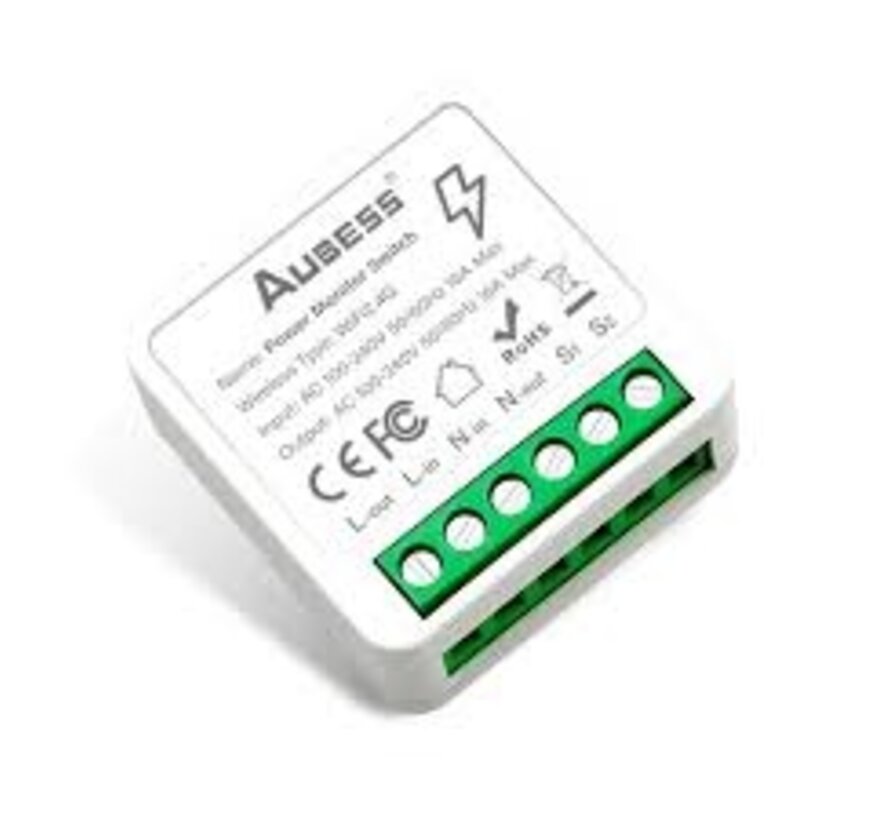 Wifi Smart plug inbouw - 16 amp - Geschikt voor montage in een aansluitdoos