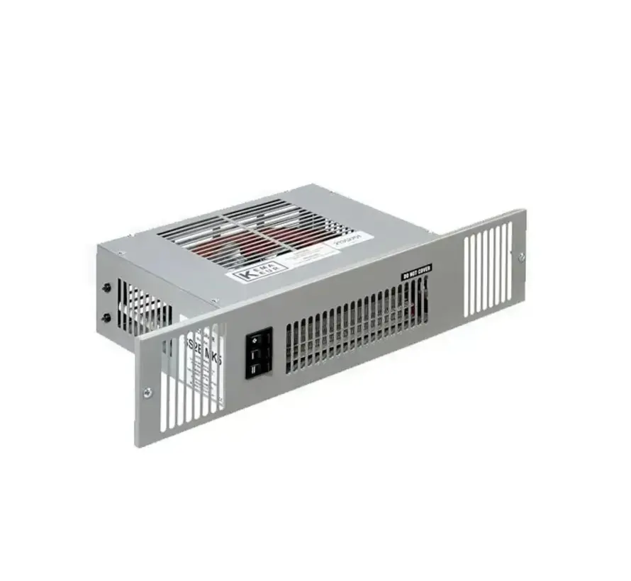 De space saver SS2E elektrische verwarming is ontworpen om te worden geplaatst onder uw standaard keukenblok