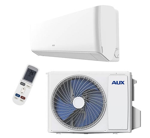 AUX split unit airco 2,5 kW  Wit - Deluxe standaard - Totaal pakket inclusief WiFi