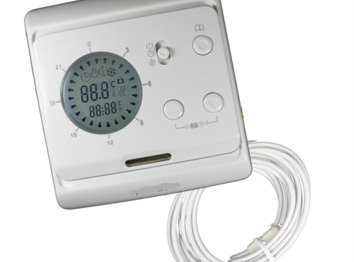 Estexo Easyclock, thermostat d'horloge encastré