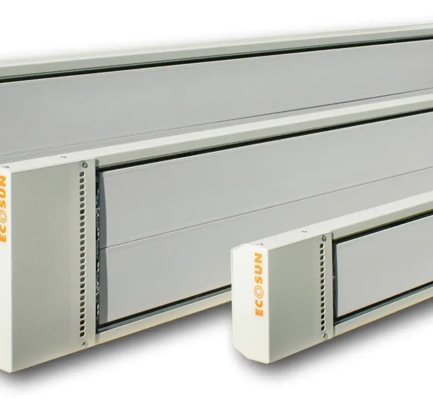 Infrarood High Power Ecosun S+ - Montage plafond - Minimale hoogte 300 cm - Maximaal hoogte 600 cm