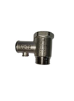 Veiligheidsventiel drukventiel veiligheids groep 6 bar voor boilers