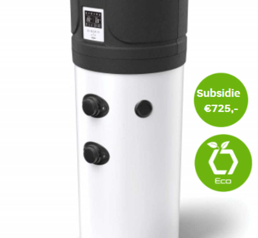 Tesy AquaThermica warmtepompboiler ECO - 200-260 liter -met warmtewisselaar