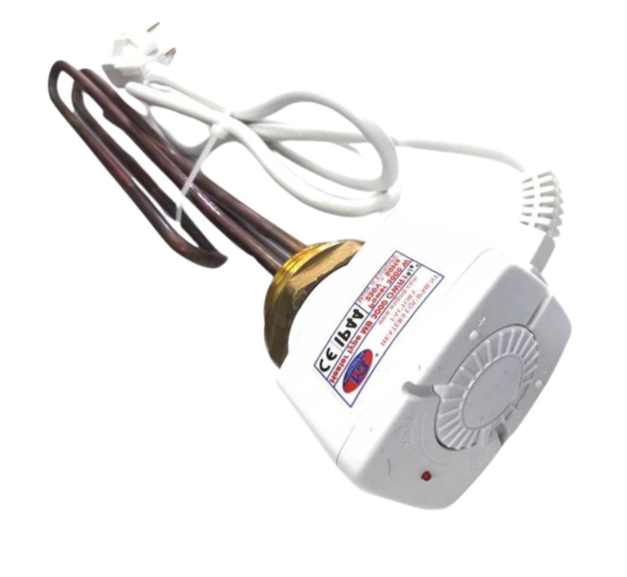 Verwarmingselement boiler 1,5'' buitendraad. Deze draad past in de Tesy buffervaten met en zonder spiraal