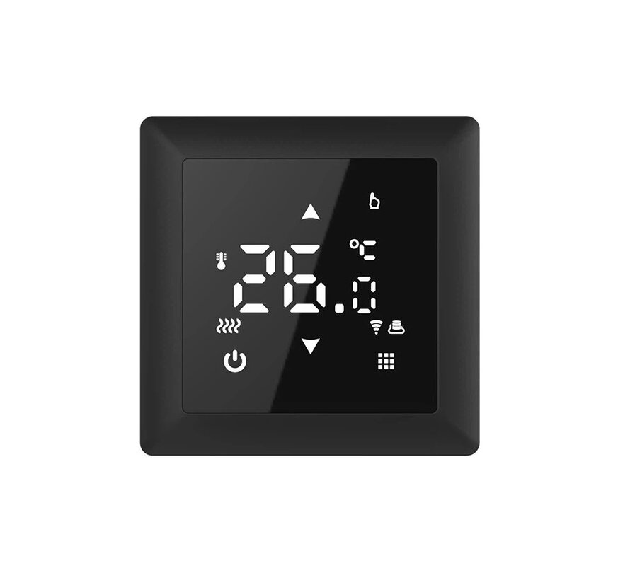 PRO W smart 516 Thermostat - Compatible avec le chauffage au sol électrique - Capteur externe - 16 Amp -