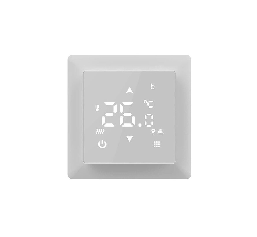PRO W smart 516 Thermostat - Compatible avec le chauffage au sol électrique - Capteur externe - 16 Amp -