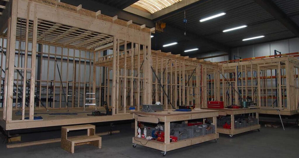 Bouwers van Tinyhouse, chaletbouw en containerwoningen kiezen voor folie verwarming