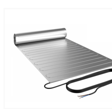 Aluminium chauffage mat Mis à la terre