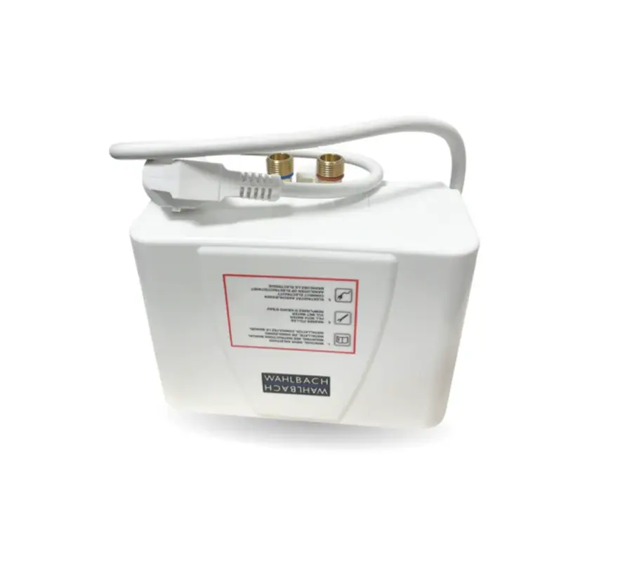 Wahlbach drukvaste doorstroomverwarmer, Mini - hydraulisch - 3500, 4500 en 5500 watt