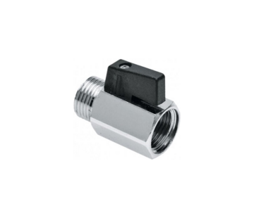 Kogelkraan mini 1/2 (btxbn) voor boiler