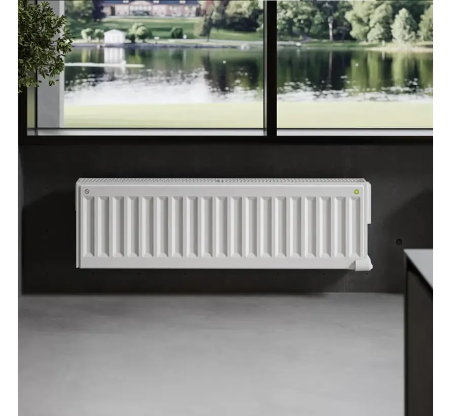 Radson Yali Digitaal Plus Elektrische Radiator - Oliegevuld - Hoogte 30cm