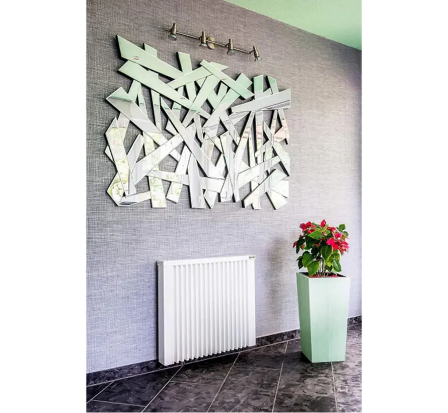 Thermotec Aeroflow Elektrische Radiator - Met Warmteopslag Steen - 61cm
