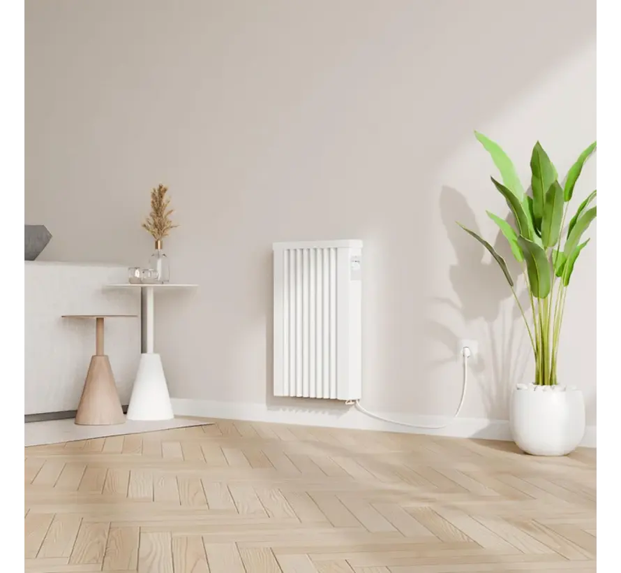 Thermotec Aeroflow Elektrische Radiator - Met Warmteopslag Steen - 61cm