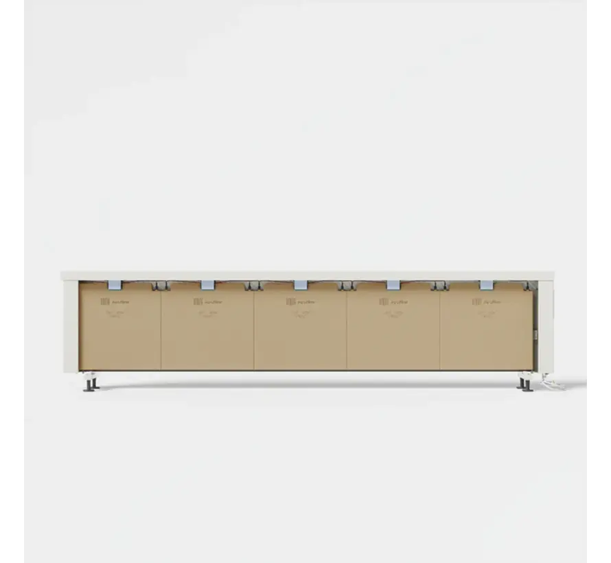 Thermotec Aeroflow Elektrische Radiator - Met Warmteopslag Steen - 33cm